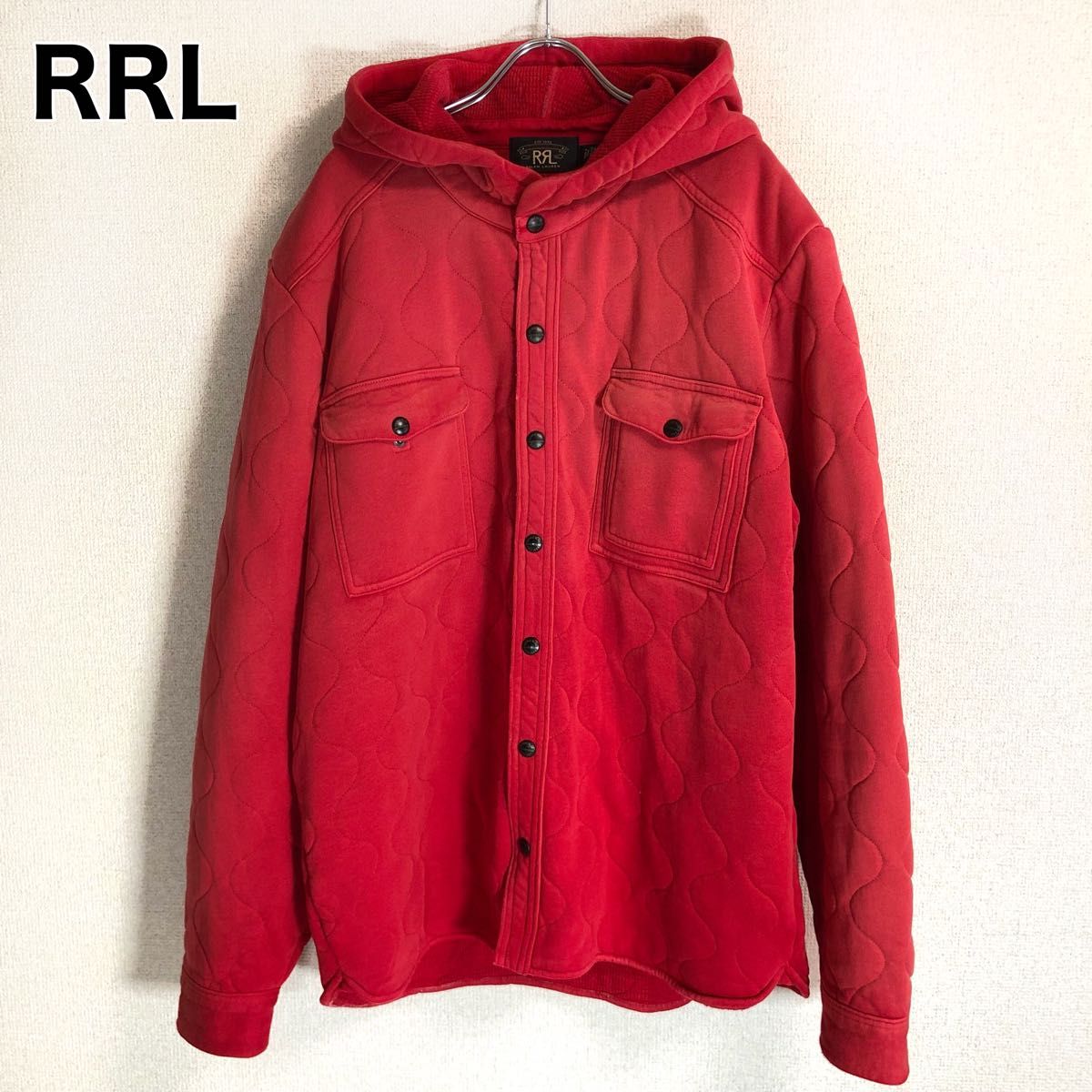 希少】RRL フリース グリズリージャケット 熊ジャン ネイティブ柄