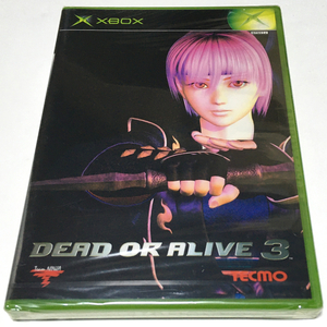 ■【新品未開封】デッド オア アライブ3　Xbox　通常版　DEAD OR ALIVE 3　デッドオワアライブ　デットオアアライブ　デッドオアライブ　■