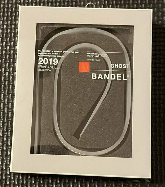 新品　未開封　定価7700円　BANDEL GHOST バンデル ゴースト ブレスレット フリーサイズ ホワイト 2019コレクションライン　19-03