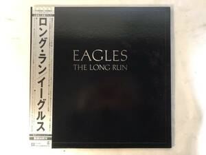21202S 帯付12inch LP★イーグルス/EAGLES/THE LONG RUN★P-10600Y