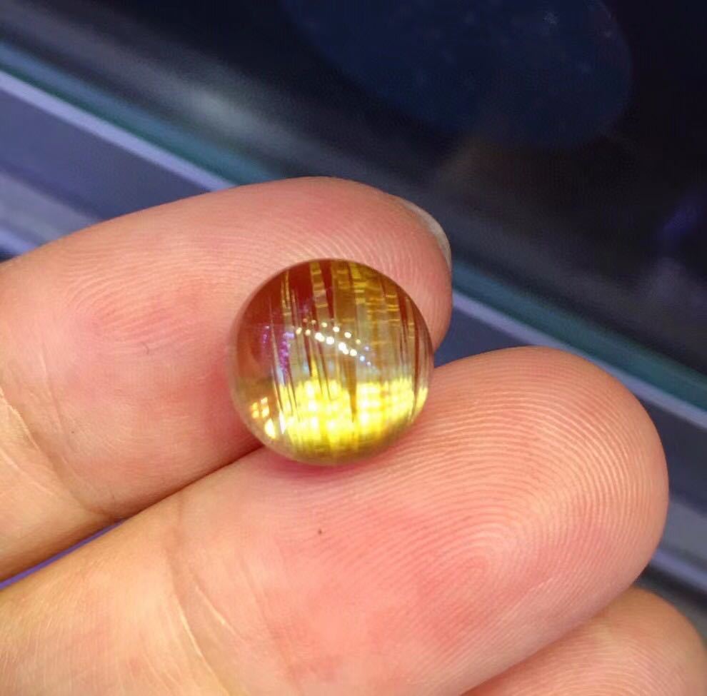 タイムセール オーロラクォーツ 丸玉 17.7mm aob.adv.br