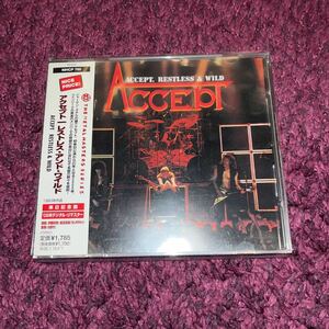 【レア盤】ACCEPT/RESTLESS&WILD　IRON MAIDEN HELLOWEEN RAGE