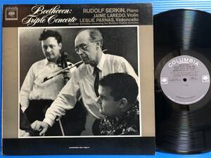 LP ゼルキン ラレード パーナス ベートーヴェン 三重協奏曲 SERKIN LAREDO PARNAS BEETHOVEN TRIOLE CONCERTO 米盤 EX+ / EX+ 協奏曲