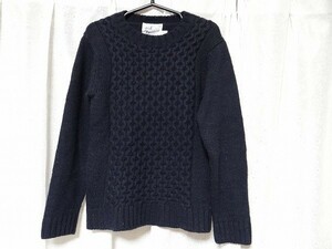 希少 イタリア製 Topman Warmth & Comfort オールドスクール ニット セーター XSサイズ