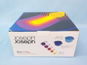 調理器具 Joseph ジョセフジョセフ 食洗器対応 重ねて収納 計量カップ ボウル 他7点セット ネストプラス オーロラ 400380 未使用 保管品