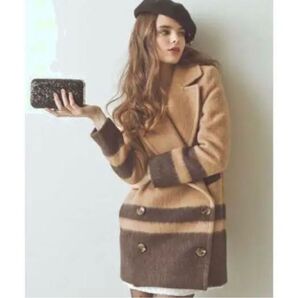 アバハウス ドゥヴィネット テーラード コート ロング ビッグカラー