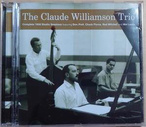 クロード・ウィリアムソン Complete 1956 Studio Sessions Claude Williamson Trio