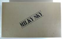 ☆000■ミルキースカイ　二重構造ステンレス製　コーヒーカップ＆コースター（木製）　５客セット■MILKY　SKY　未使用_画像6