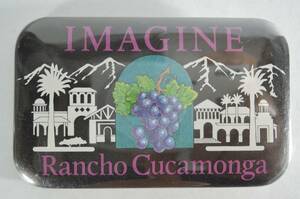 ☆B05■IMAGINE　Rancho　Cucamonga　ランチョクカモンガ　缶バッジ■アメリカ・カリフォルニア州