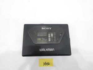 SONY WALKMAM WM-F180 radio cassette player operation not yet verification M1132