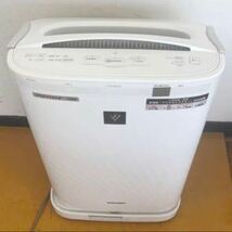 【動作品】 SHARP シャープ プラズマ クラスター加湿空気清浄機 KC-65Y2- W2010年製専用キャスター付き_画像1