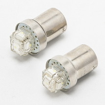 R50 テラノ前期タイヤキャリア無 [H7.9～H11.1] RIDE LED ナンバー灯 G18(BA15s) 2個 FLUX 5連 ライセンス灯 旧車_画像1