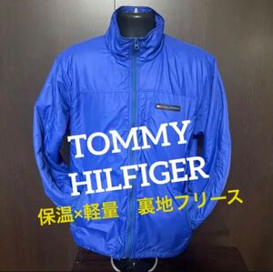 TOMMY HILFIGER 保温×軽量　裏起毛フリース　中綿ナイロンジャケット