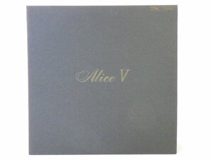 LP レコード 帯 Alice アリス アリスⅤ 【E+】 D4609D