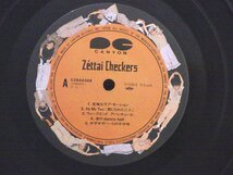 LP レコード 帯 Checkers チェッカーズ 絶対チェッカーズ 【 E- 】 D4913A_画像4