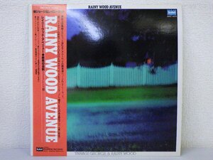 LP レコード 帯 柳ジョージ ＆ レイニー ウッド RAINY WOOD AVENUE レイニー ウッド アベニュー 【 E- 】 D6169D