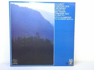 LP レコード OTTO KLEMPERER オットー クレンペラー 指揮 他 Schubert シューベルト 交響曲 第8番 ロ短調 未完成 他 【 E+ 】 D6327A