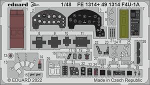 エデュアルド ズーム1/48 FE1314 Vought F4U-1A Corsair for Hobby Boss kits