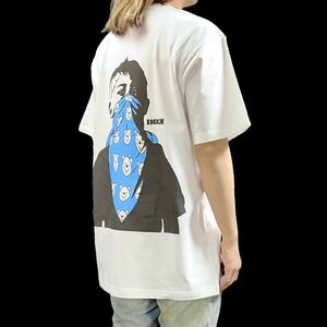 Новый большой отпечаток спины Dolk Dolk -Pooh -Pooh Bandana Bank Sea -Style T -Firt S Ml XL Overpless XXL ~ 5xl Ron T Parker