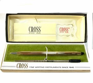 【美品】 CROSS クロス クラシックセンチュリー 12金張 ボールペン 純正リフィル付き