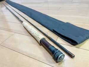 ★即決！稀少 オービス グラファイト ライムストーン 8'6 #6 3oz 美品！ ORVIS Graphite Rod LIME STONE 竿袋付き 梱包費無料★