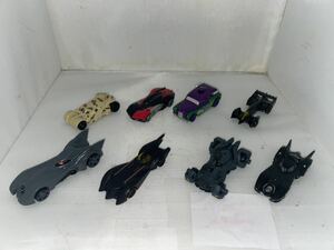 ホットウィール 6種　トミカ 2種 バットマン　バットモービル　ジョーカー　ハーレクイン　8種 現状品