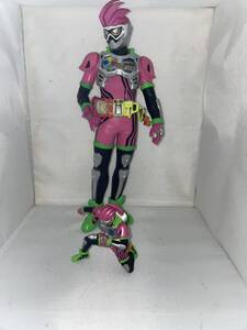 仮面ライダー　エグゼイド　ソフビ　フィギュア　高さ30㎝　2種　現状品