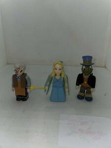  Kubrick Disney Pinocchio b roof .a Lee ji minnie ze pet .. san 3 kind present condition goods 