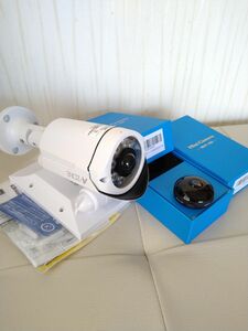 防犯カメラ型人感センサーライト&小型カメラ×2