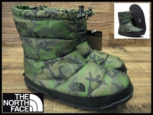  бесплатная доставка новый товар THE NORTH FACE North Face NF02275Z Nuptse Bootie 550 Phil энергия npsia pre ботиночки - down ботинки утка 27.0 ③