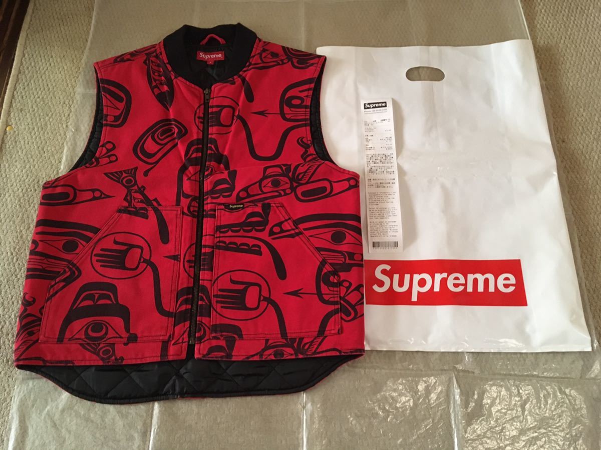 超熱超熱Supreme 19AW Haida Work Vest ハイダワークベスト M ベスト