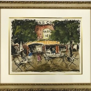 【特価】 ≪ モーリス・ド・ヴラマンク ≫ オリジナルリトグラフ【 石版画 】 PLAISANCE 1963年 MOURICE DE VLAMINCK