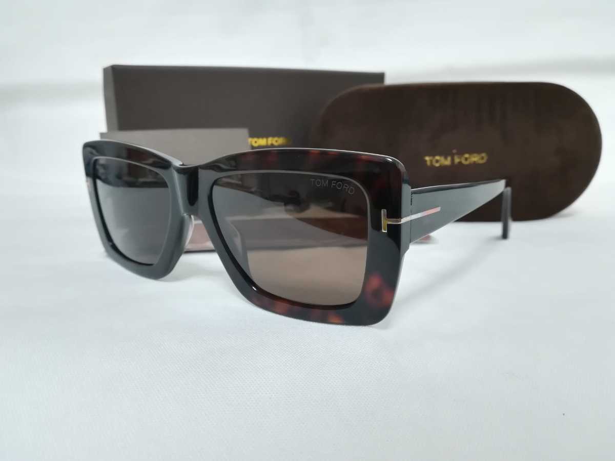 トム フォード TOM FORD レディース メガネ・サングラス 【Farrah 60mm Geometric Sunglasses】Shiny  Rose Gold/Smoke - www.ati.com.lb