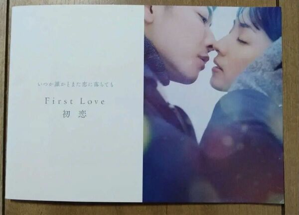 フライングポストマンプレス・First Love 初恋 ブックレット　#佐藤健
