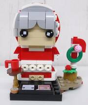 当時物 ＊LEGO レゴ 40274＊BRICKHEADZ ブリックヘッズ＊サンタクロース＊Mr. & Mrs. Claus ＊ミスターとクロース夫婦＊取説付き 箱なし_画像9