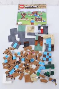 当時物 ＊ブロック 積み木 ＊LEGO レゴ 21135 ＊Minecraft マインクラフト 　クラフトボックス2.0 ＊ミニフィグ 取説1 付き 箱なし