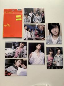 東方神起 公式 グッズ SMエンターテイメント 今月の写真 2007年5月 Btype 写真7枚 ステッカー欠品