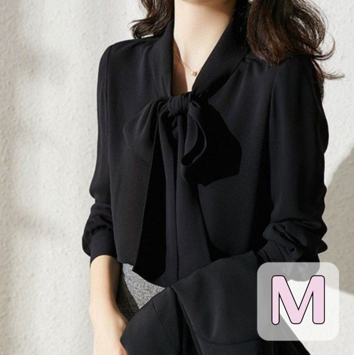 新品】Diagram♡フラワーリボン ボウタイブラウス36 mauria.com