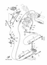 YAMAHA FXCruiserSHO'12 OEM section (CONTROL-CABLE) parts Used [Y6183-30]_画像3