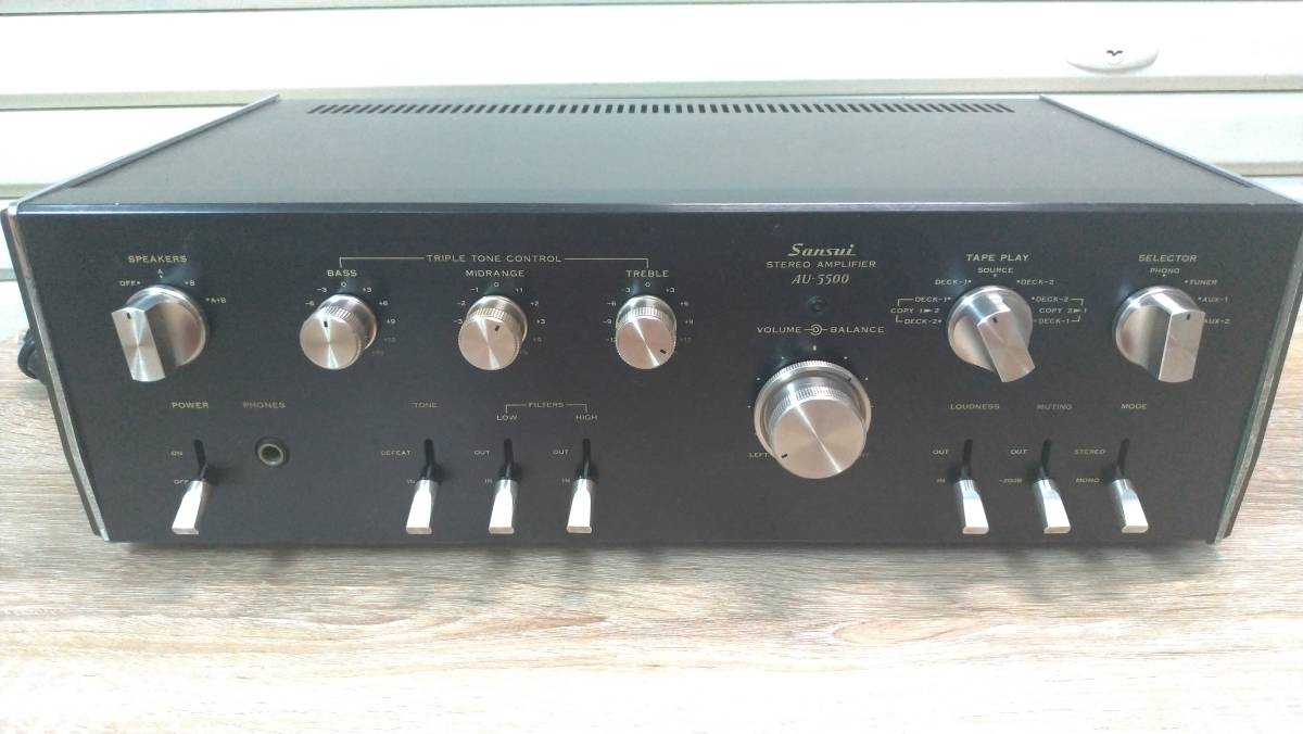 年間ランキング6年連続受賞】 ヴィンテージ サンスイ Sansui STEREO