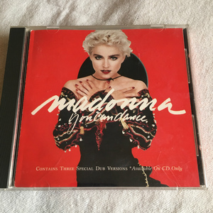 Madonna「you can dance」 ＊1987年にリリースされた初のRemix Album　＊「Spotlight」「Holiday」など初期ヒット曲のメドレー他