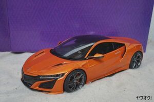 京商 サムライ ホンダ NSX 1/18 ミニカー オレンジ