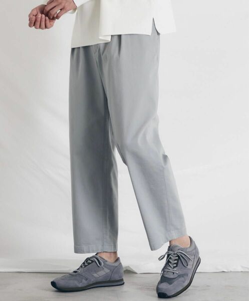 WYM LIDNM EURO RAYON STRAIGHT TROUSERS グリーン系