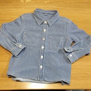 無印良品 長袖シャツ 100