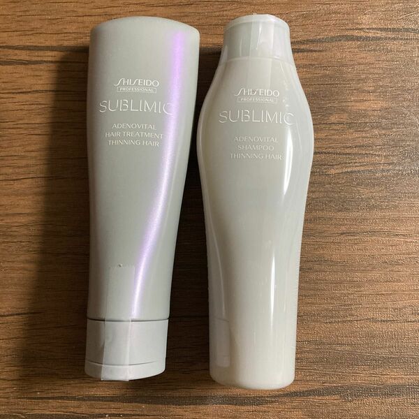  SHISEIDO / 資生堂　SUBLIMIC アデノバイタル（AD）シャンプー トリートメント250ml 1セット