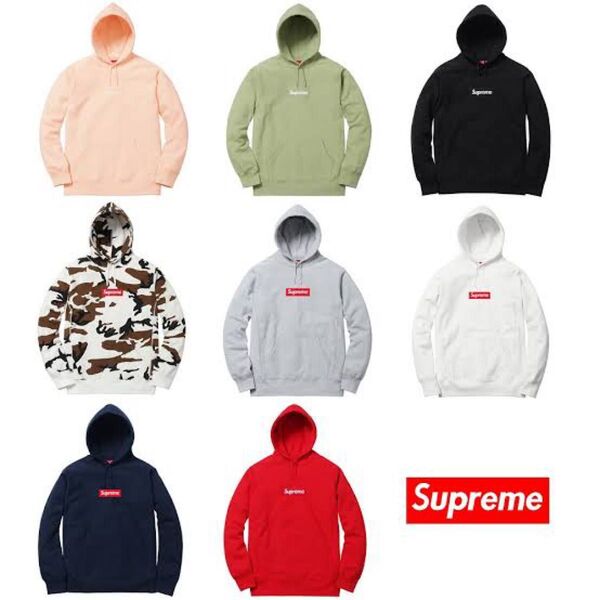 Supreme Box Logo Hooded Sweatshirt
