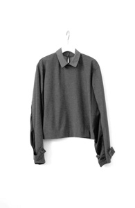 新品未使用 Harikae 22AW Ponch Top ハリカエ ポンチトップ カットソー チャコールグレー sacai サカイ