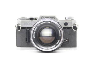 ★良品★CANONキヤノン AE-1 + FD 50mm F1.4 レンズセット！動作品！ OK5761