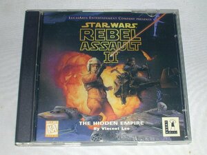 Star Wars: Rebel Assault II The Hidden Empire IBM PC CD ROM GAME 1995 2DISK【中古】