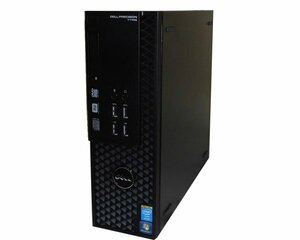 Windows7 Pro 64bit DELL PRECISION T1700 SFF Xeon E3-1240 V3 3.4GHz memory 8GB HDD 1TB(SATA) Quadro K600